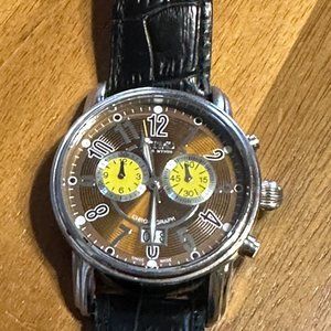 Rare Ritmo Mvndo Divina Chornograph Swiss Made 5ATM Unisex Wrist Watch
